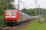 Die 120 125-0 in K�ln West am 02,06,10