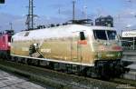 Die zweite, f�r die Firma  M�rklin  werbende 120 war Mitte 1997 die 120 139.