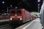 Zwar nicht geordnet aber am 11.12 war der Abschied von 143 819-1 und Ihrer Schwestern im Wiesbadener Hauptabhnhof.
