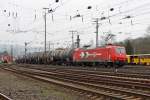 Die 145-CL 002 der HGK in Koblenz L�tzel am 18,03,11