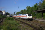 146 577-2 als IC 2441 (Köln Hbf - Dresden Hbf) am 16.09.2017 in Wuppertal-Barmen.
