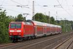 Die 146 024-5 in D�sseldorf Eller S�d am 17,06,10