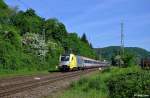 182 596-7 mit dem IC 119 (Münster(Westf)Hbf - Innsbruck Hbf) am 14.05.2015 bei Oberwinter.