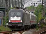 ES 64 U2-024 bei der Ausfahrt aus K�ln Deutzerfeld ; K�ln/Messe Deutz am 09.05.2010