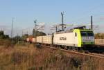 185 549-3  Captrain  bei Porz(Rhein) am 15.10.2012