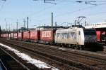 185 540 mit D�nenzug(Lauritzen) Ri.M�nchen-Ost Rbf in M�nchen-Ost Pbf