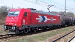 HGK 2066 ganz kurz vorm Bahnhof Uelzen (13.04.10)