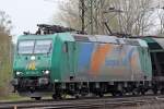 Die 185 541-0 in Gremberg am 09,04,10