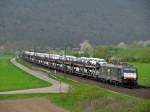 Die 189 935 von MRCE unterwegs f�r PCT Altmann mit deinen Autozug Richtung W�rzburg.