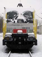 ES 64 F4-015 im winterlichen Gremberg am 24.12.2010