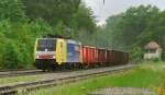 ES 64 F4-007, aufgenommen am 31.05.10, bei der Durchfahrt durch A�ling.