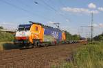 Die HUSA ES 64 F4-996 ( E 189-096 ) in Porz Wahn am 15,07,11