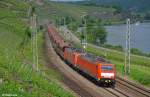 189 031-1 und 189 041-7 am 02.06.2012 in Winningen(Mosel).