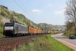189 285 / ES 64 F4-285 bei Erpel am 25.04.2013