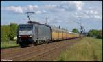 189 283-5 (MRCE/TXL) in Th�ngersheim am 8.8.2012.