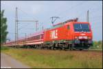 189 801-4 (WLE)  81  in Dedensen-G�mmer am 31.8.2012.