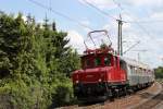 Bei Ihrer vierten Fahrt am 22.05.2011 wurde E69 03 an der Einfahrt Koblenz Hbf abgelichtet