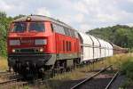 Die 225 109-8 in W�lfrath Flandersbach am 15,07,09