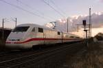 401 056-7 in Porz Wahn am 06.12.2012 