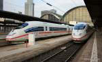 Ein Zug aus Br�ssel und der ander kam aus Br�ssel.