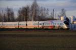 Auch die Wagen tragen dezente Hinweise auf das Bahnjubil�um.