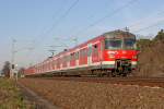 Der 420 930-0 als S9 bei Raunheim am 31,03,11