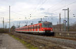 420 422-8 und 420 466-5 als S1 (Essen-Steele Ost - Dortmund Hbf) am 04.03.2017 bei Bochum-Ehrenfeld.