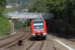 Der 422 549-6 in Wuppertal Sonnborn am 02.07.2014