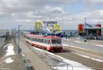 628 071-2 beim Umsetzen am 24.03.2013 in Dageb�ll-Mole.
