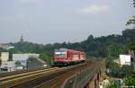 628 509-1 als RB 30781 von Wuppertal nach Remscheid am 25.09.2013 bei Wuppertal-Rauenthal.