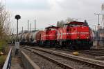 DE76 & DE73 der HGK in Br�hl Vochem am 29.03.2012, Gru� an den Tf !