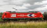 Portrait 185 589-9, HGK, aufgenommen am 07.07.12, bei Treuchtlingen.