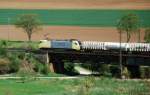 Fernschu� auf ES 64 U2-011, TX-Logistik, nahe Treuchtlingen, am 30.04.12.
