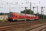 Die RB 14 nach Senftenberg in Calau (Niederl) am 17,08,11
