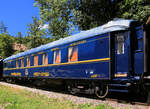 Der CIWL Speisewagen 4229 wird für Sonderfahrten regelmässig eingesetzt.