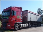 DAF XF Sattelzug-Kipper in Sassnitz.
