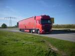 DAF XF Sattelzug in Mukran.