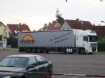 DAF XF Sattelzug in Bergen.