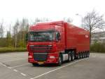 DAF FTT XF105 Baujahr 2012 der Firma Kalibra.