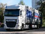 DAF XF Sattelzug in Neubrandenburg.
