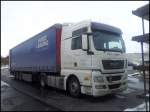 MAN TGX Sattelzug in Bergen.