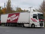 MAN TGX 18.510 Sattelzug in Neubrandenburg.