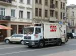 MAN TGM 15.240 M�llauto Prospekt Svobody Lviv, Ukra�ne 11-06-2011.