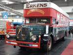 Ein Büssing NAG als  mobiles Fahrzeugmuseum  in der Oldtimerhalle auf der IAA 2018 in Hannover.