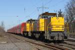 Die 6469 von Railion NL in Ratingen Lintorf am 07,03,11