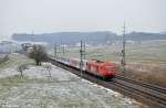 2016 076-9 mit dem REX 5809 von Salzburg nach Braunau am 03.04.2013 bei Weng.