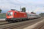 Die 1016 031-5 in Brixlegg am 31,07,11