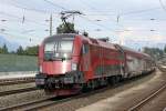 Die 1116 234 in Brixlegg am 31,07,11
