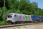 Einfahrt des Front Runner in A�ling.