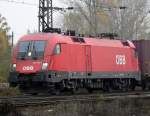 1116 104-9 in Gremberg im Sommer 2009